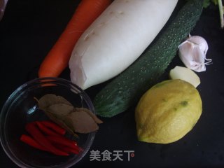 餐前开胃小菜——广东泡菜步骤1