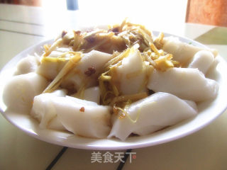 韭黄肉酱拌肠粉步骤7