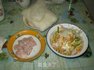 什锦炒米粉步骤1