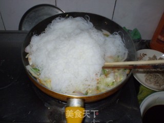 什锦炒米粉步骤5