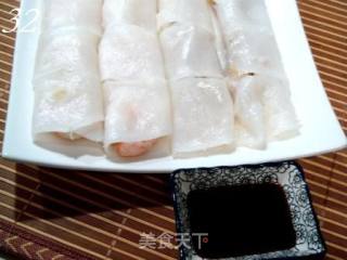鲜虾肠粉、牛肉肠粉步骤9 鲜虾肠粉、牛肉肠粉步骤9