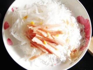节日面点--美味萝卜糕步骤3