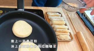 红糖糍粑，软糯香甜，外皮脆而不硬，糯叽叽的让人毫无抵抗力。步骤8