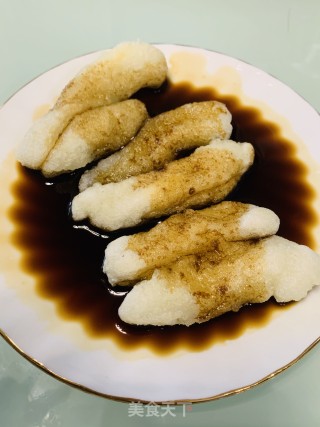 自制红糖糍粑步骤7