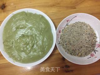 青汁糯米糍步骤6