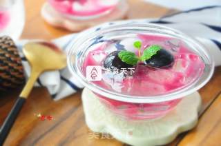 黑加仑冰粉步骤12