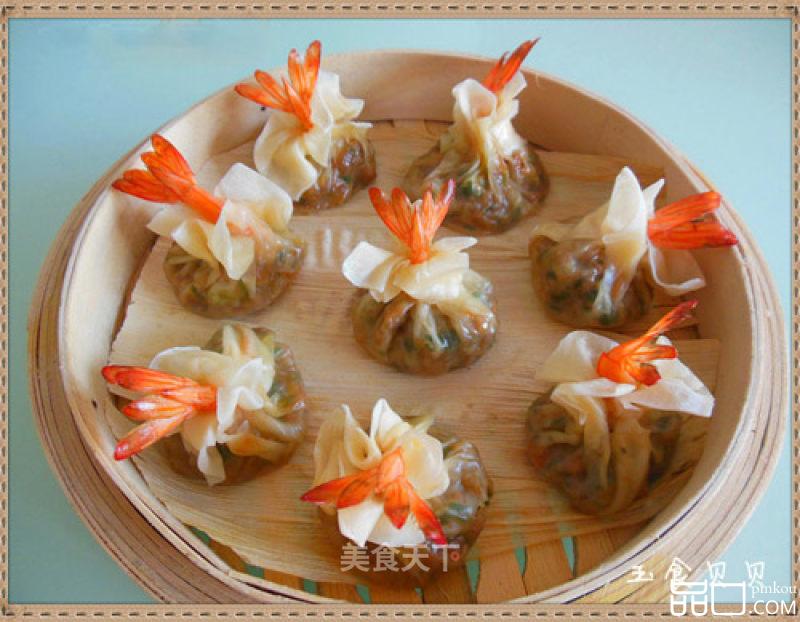 凤尾鲜虾烧卖