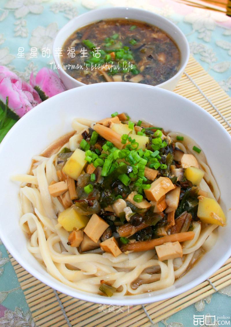 【正宗山西面食】山西打卤面
