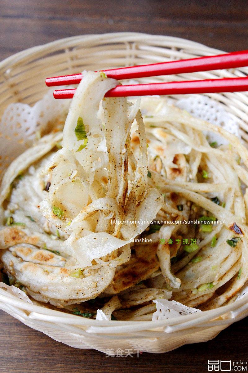 葱香四溢-----葱香手抓饼