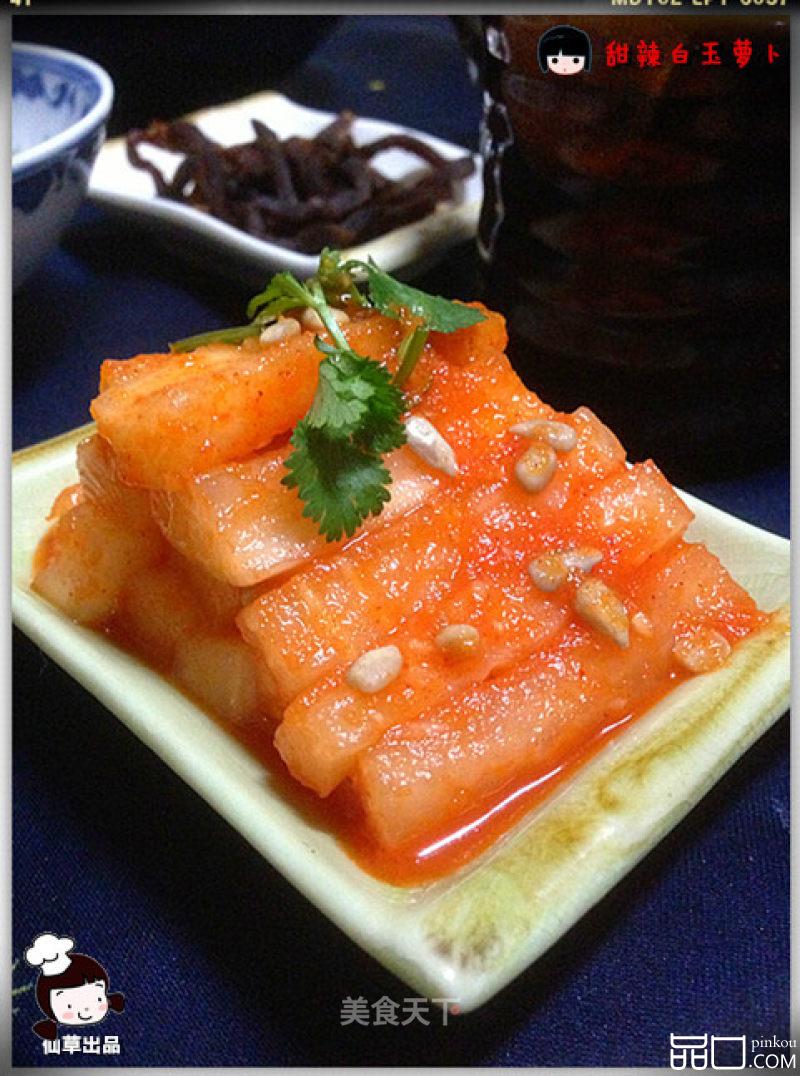仙草阁私房菜（佐酒小菜）--甜不辣萝卜条