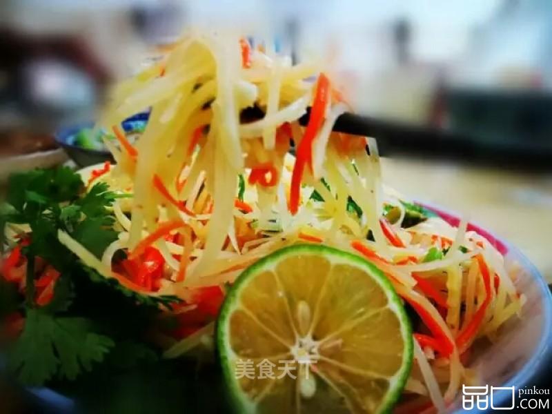 傣味凉拌土豆丝