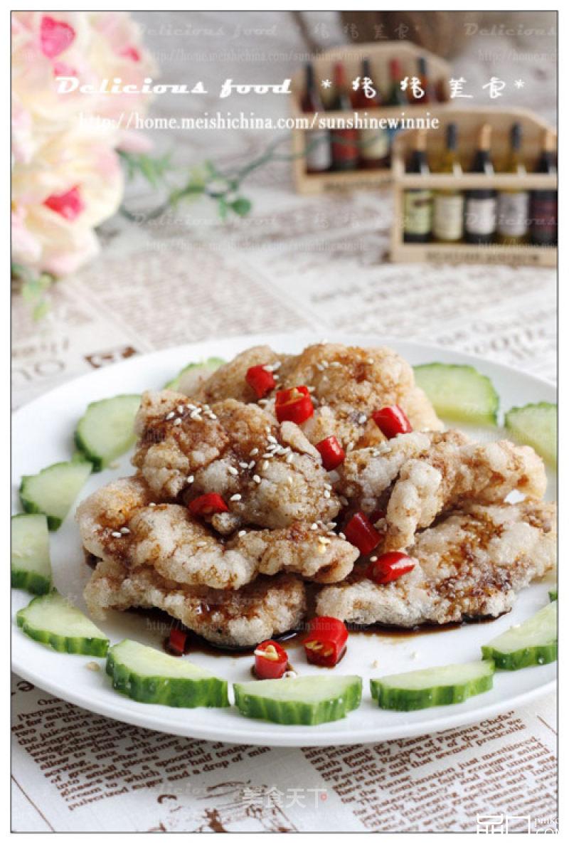 爱的味道------糖醋锅包肉