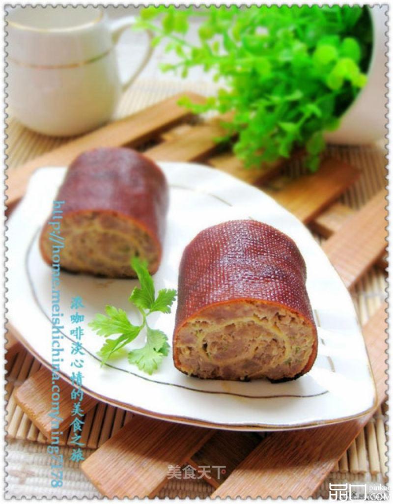 东北熏干豆腐卷