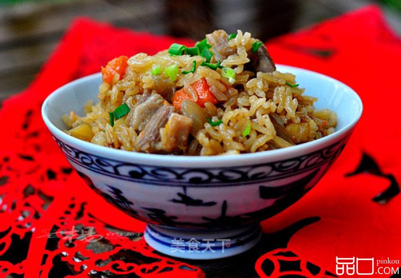 简易版羊肉手抓饭