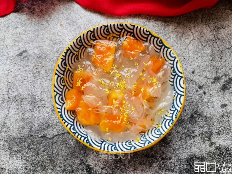 桂花木瓜银耳汤