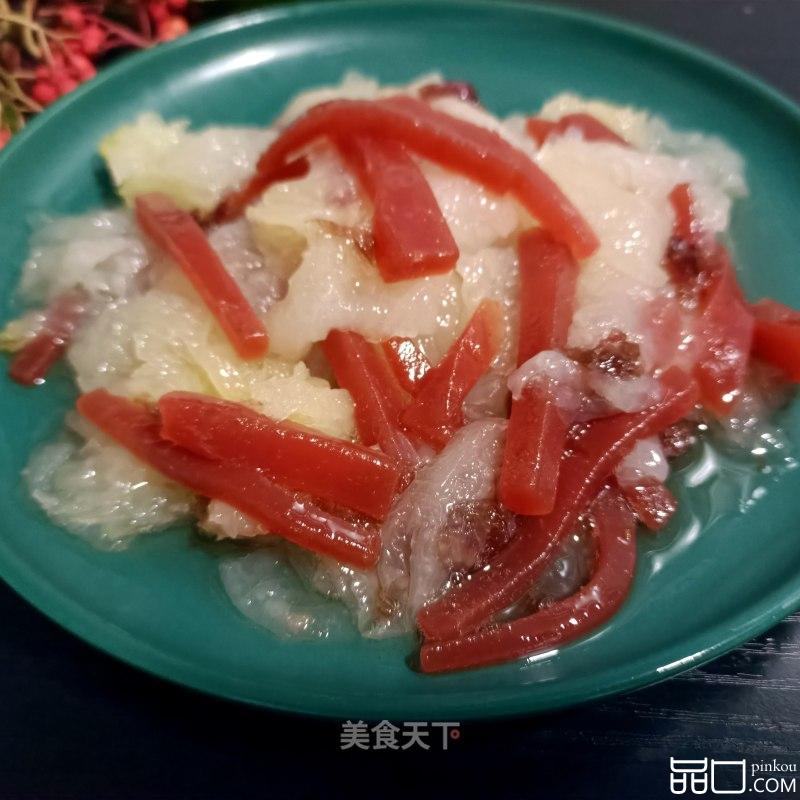 山楂糕拌银耳