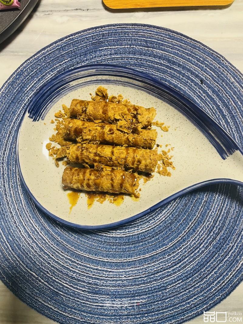 简易甜品巧克力脆