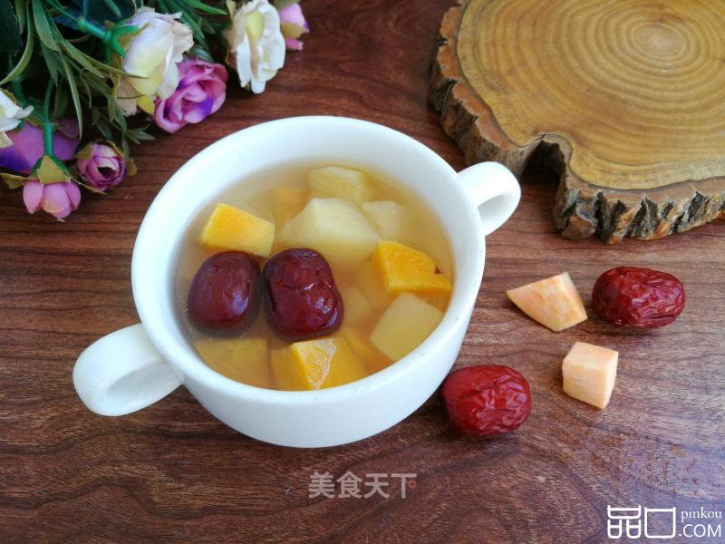 红枣红薯苹果汤