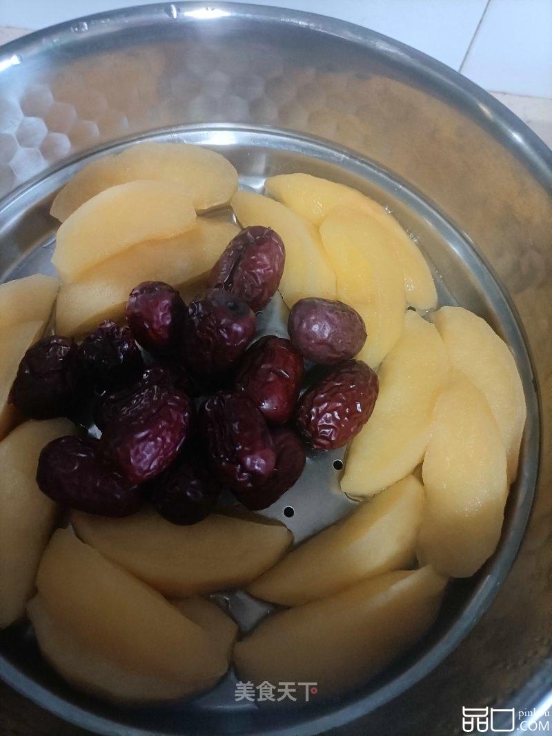 蒸苹果红枣