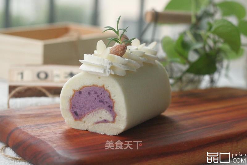 高颜值紫薯香草天使卷