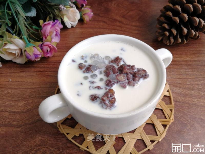 牛奶蜜豆西米露