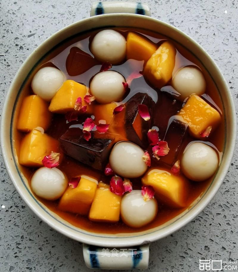 芒果茶冻小丸子