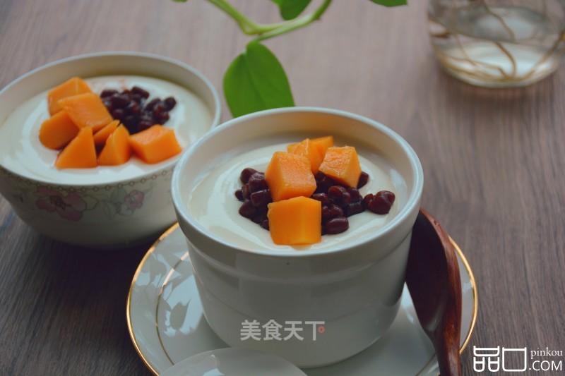 芒果蜜豆双皮奶