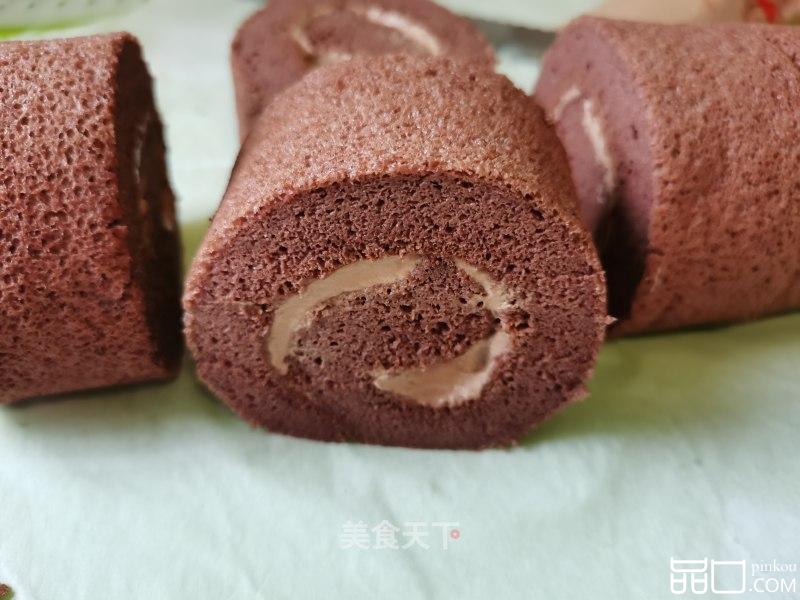 巧克力可可蛋糕卷