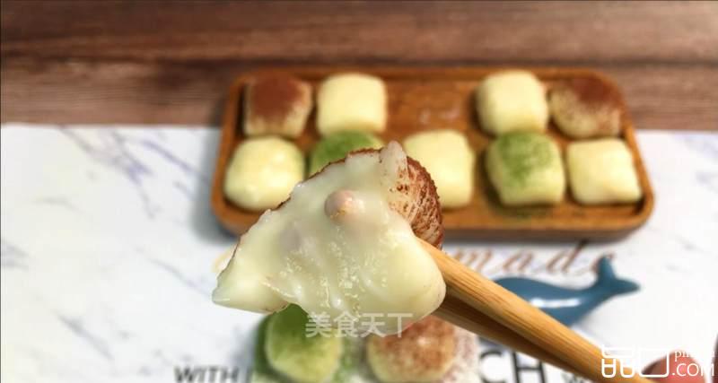 超简单牛奶麻薯球，材料简单、制作方便，软软糯糯真好吃。