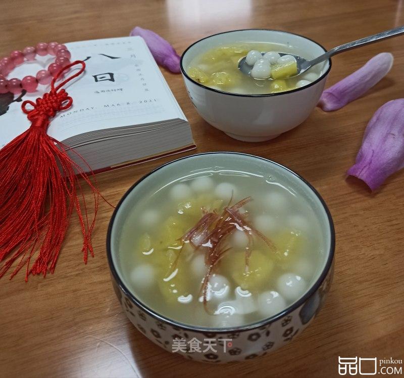 菠萝酒酿小圆子