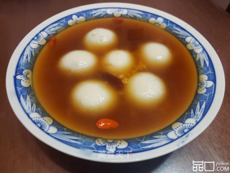 红糖米酒汤圆