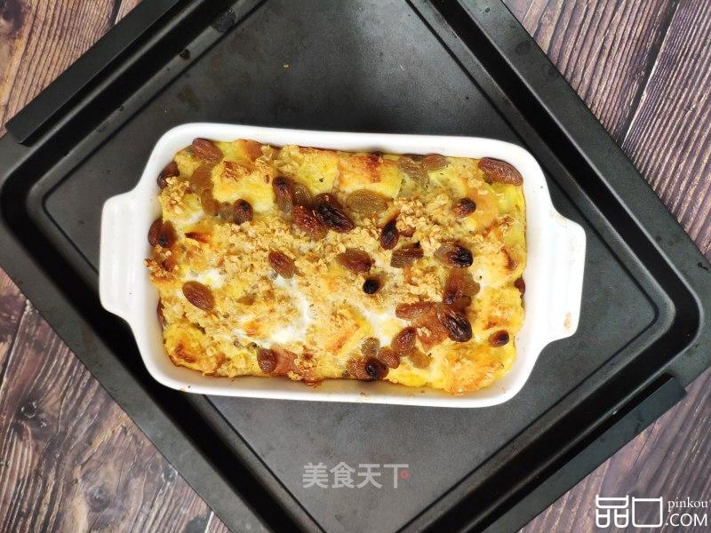 燕麦面包布丁