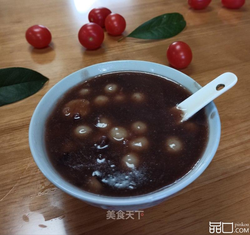藕粉赤豆元宵