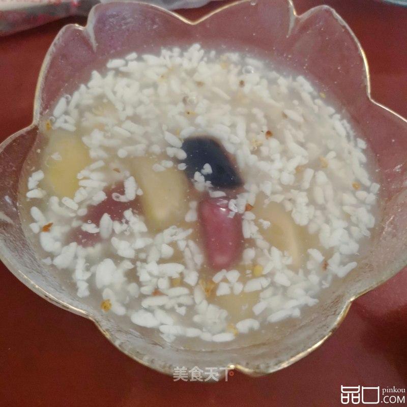 桂花酒酿芋圆羹