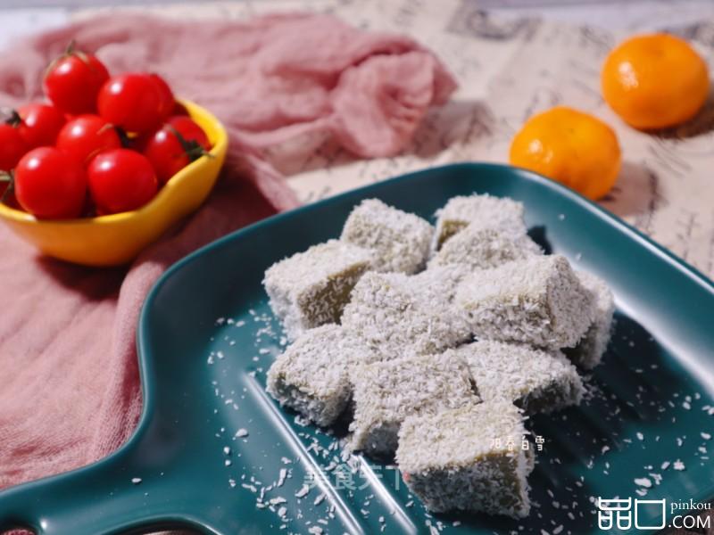 简单版抹茶牛奶小方（无淡奶油）