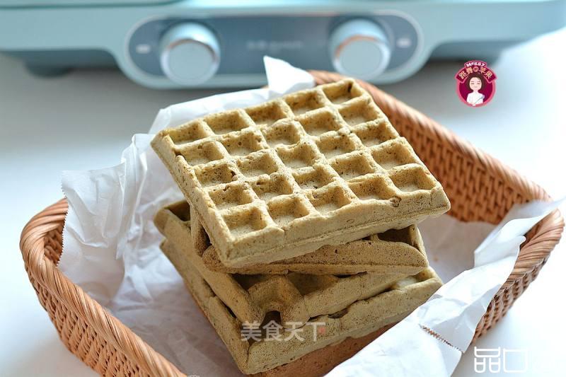 抹茶华夫饼