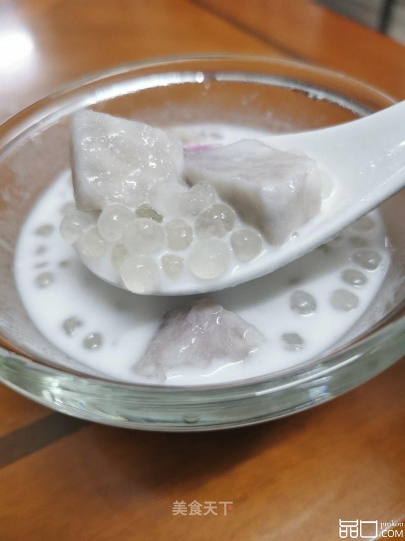 椰汁芋头西米露