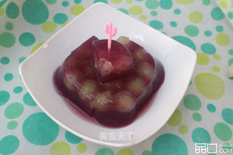 自制葡萄果冻
