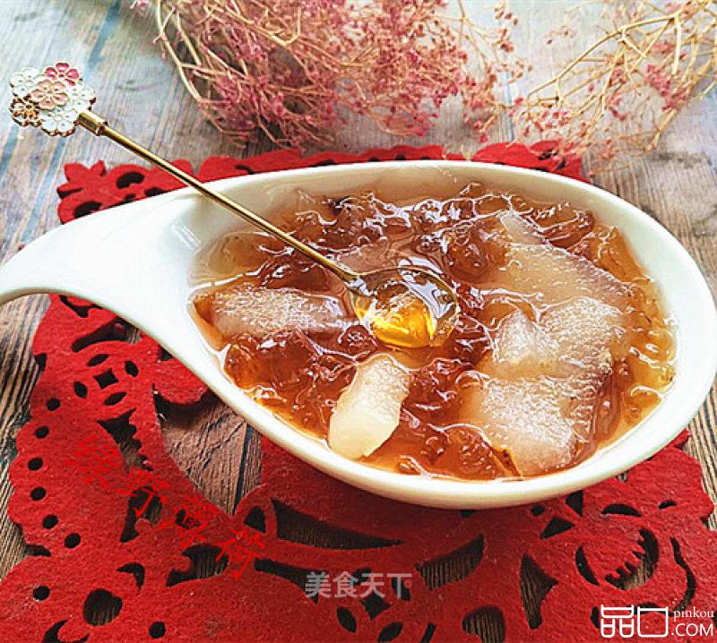 汤羹——桃胶炖梨