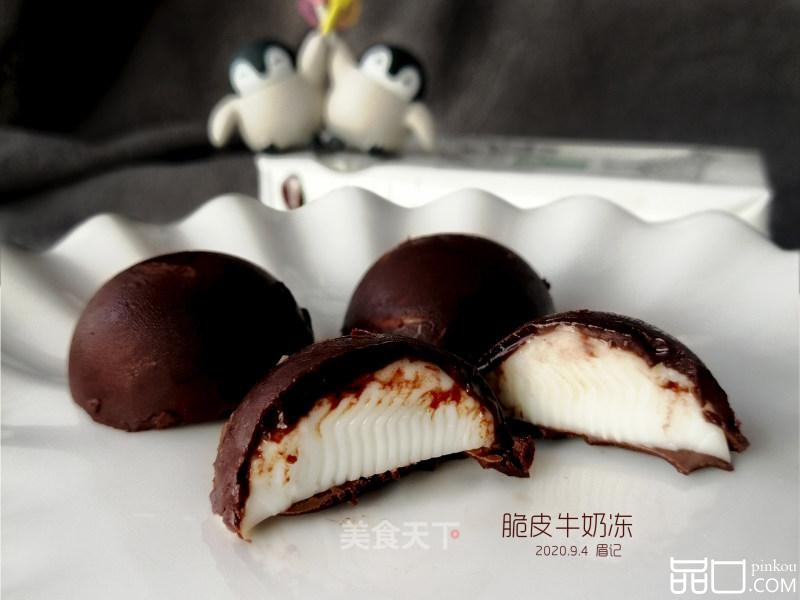 脆皮牛奶冻 