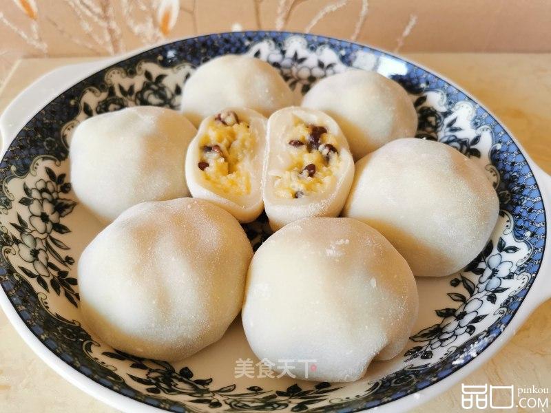 蜜红豆大福