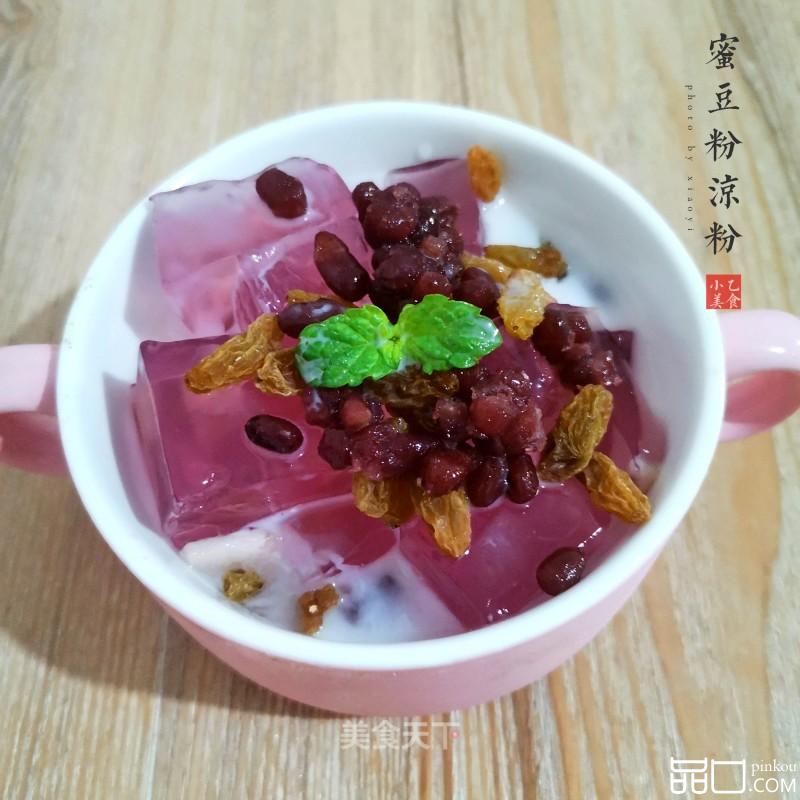 蜜豆粉凉粉