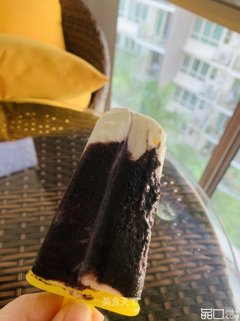 黑芝麻酸奶低脂雪糕