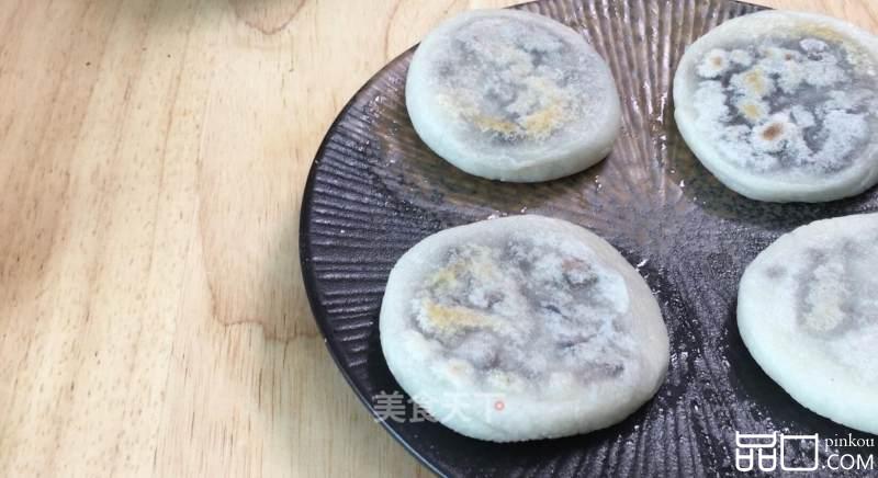 糯米红豆饼，超简单甜品，无需揉面，超喜欢这种软软糯糯的甜品！
