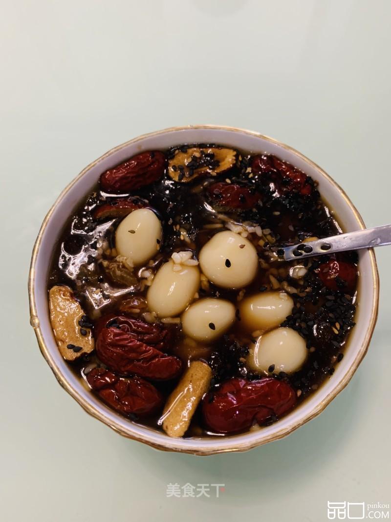 红糖冰汤圆