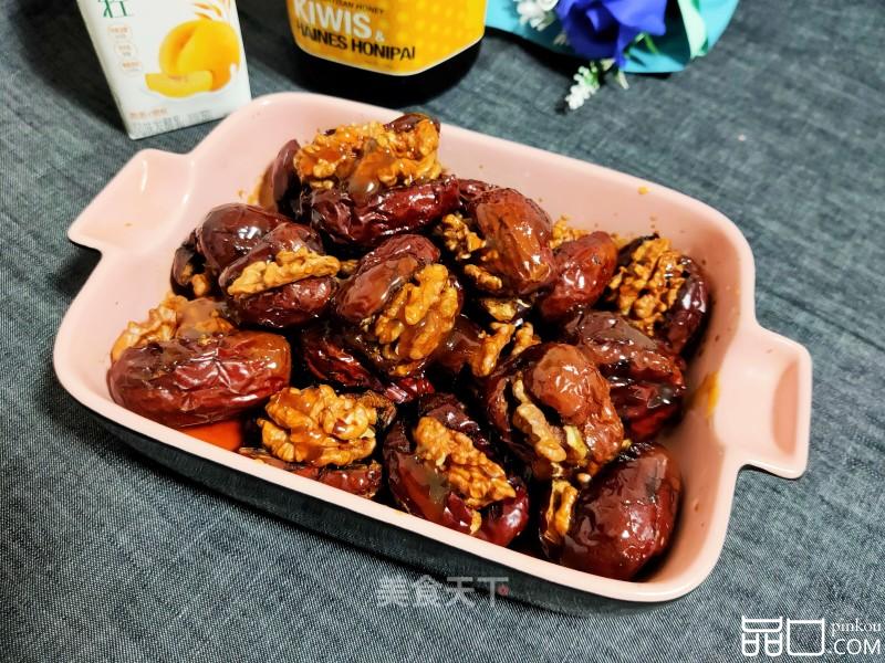 红枣蒸核桃