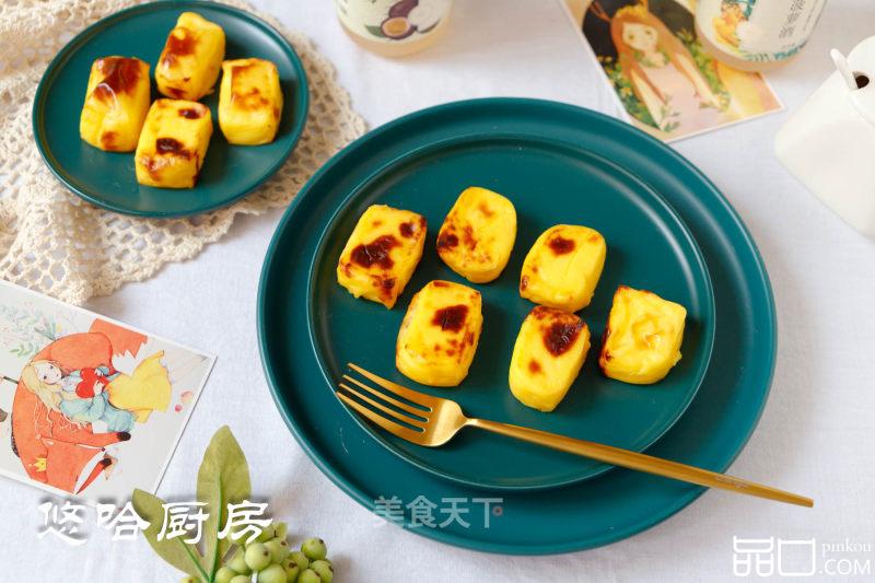 不用面包糠不用油的-炸牛奶