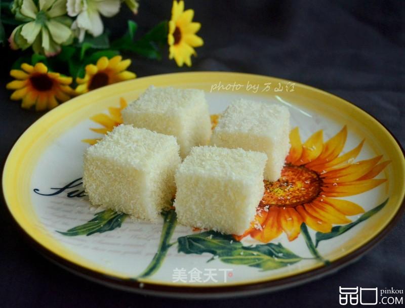 牛奶莲子软糕