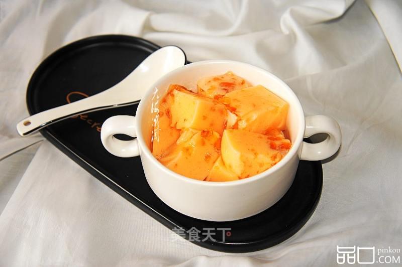 桃胶哈密瓜布丁