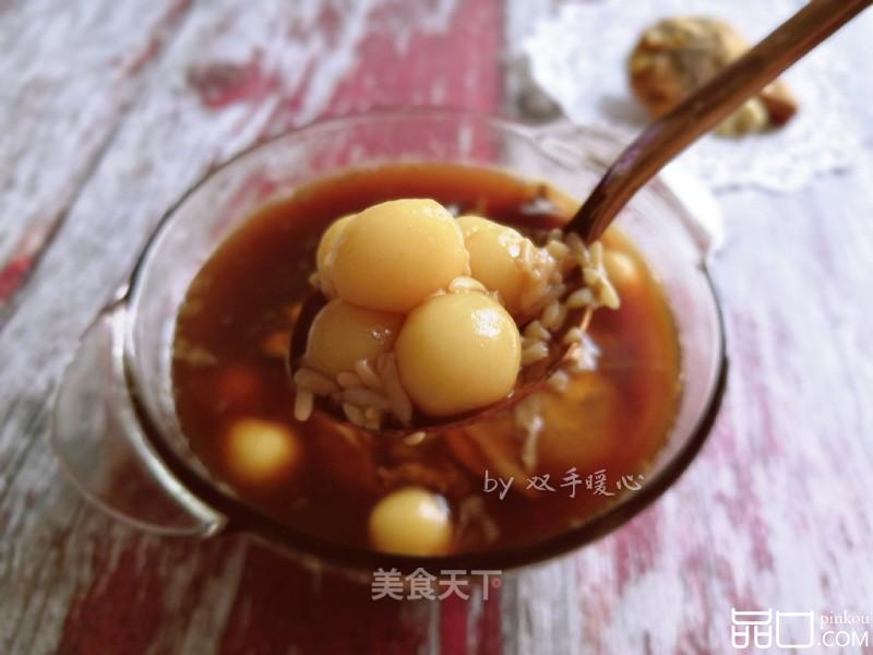 红糖醪糟煮粉子